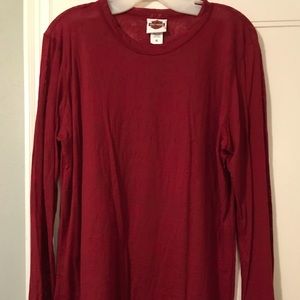 Women’s authentic Harley Davidson pullover top